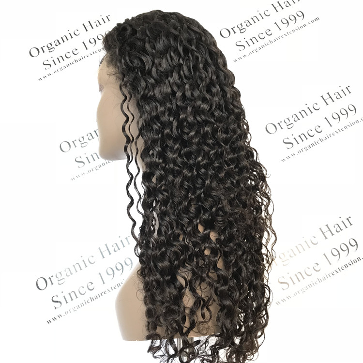Ocean wave full lace wig for women H62